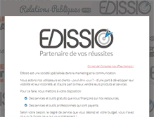 Tablet Screenshot of edissio.com